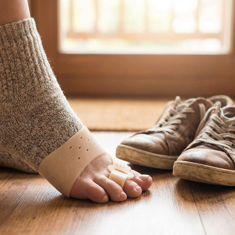 HalluComfort™ – Silikonowa Opaska Korekcyjna na Haluksy